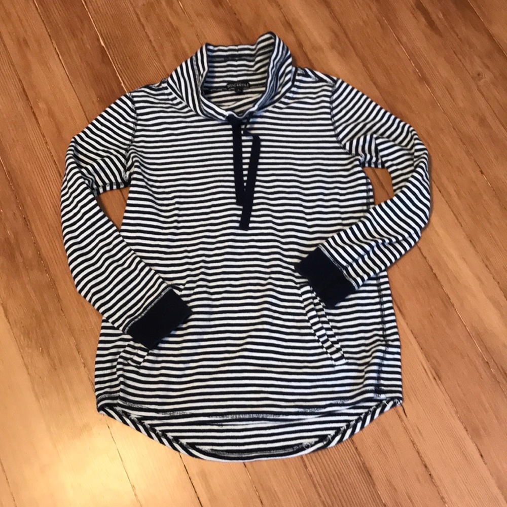 Stripped pull over